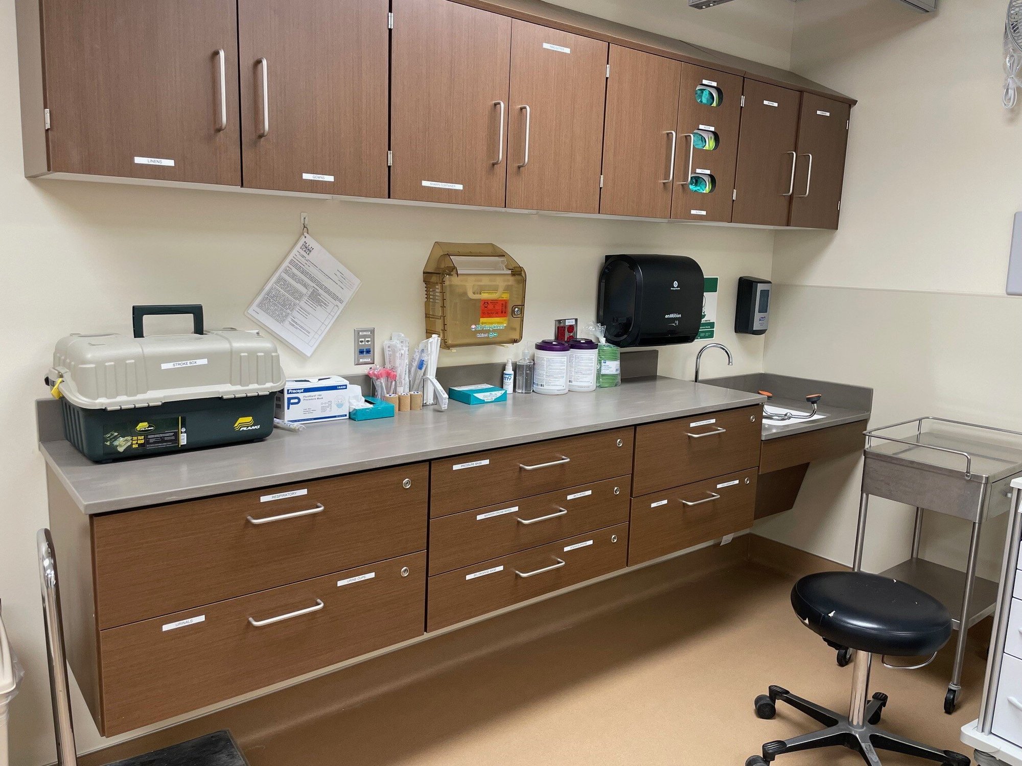 emergency room casework