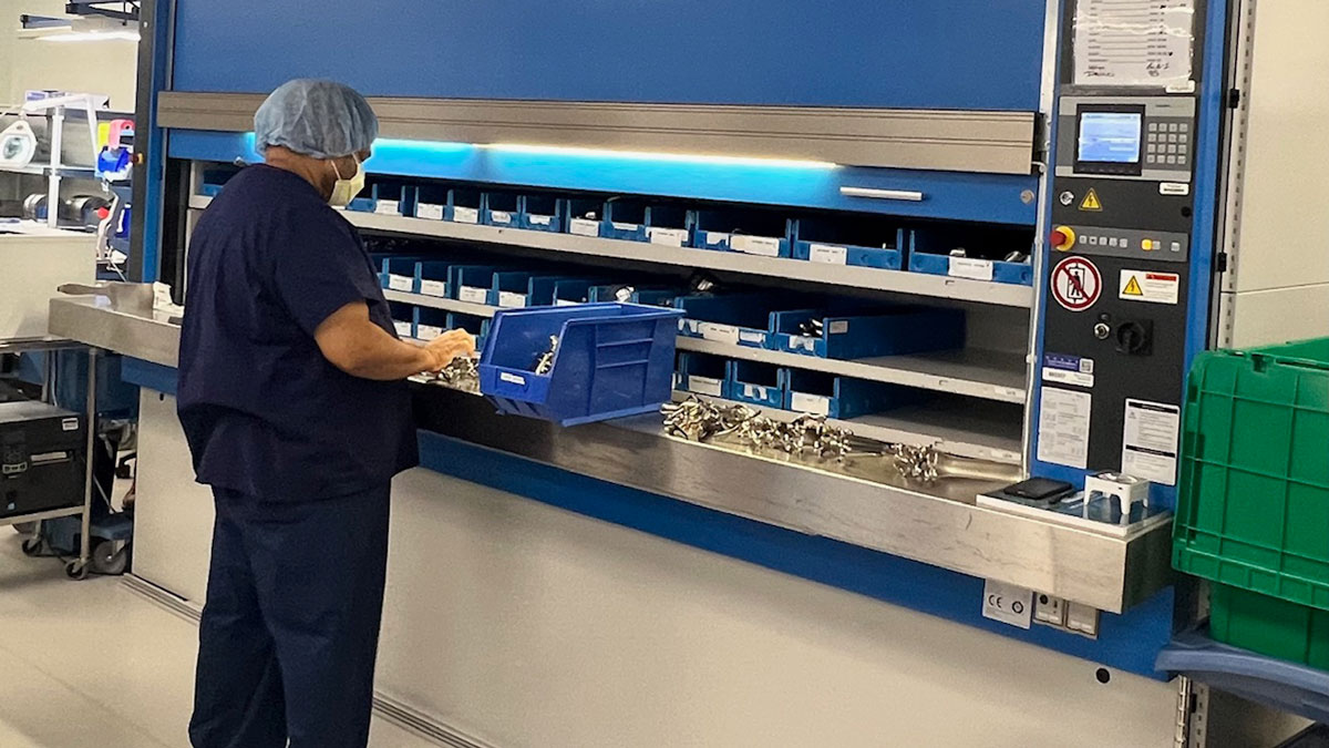 Enclosed carriers for clean production of sterile components