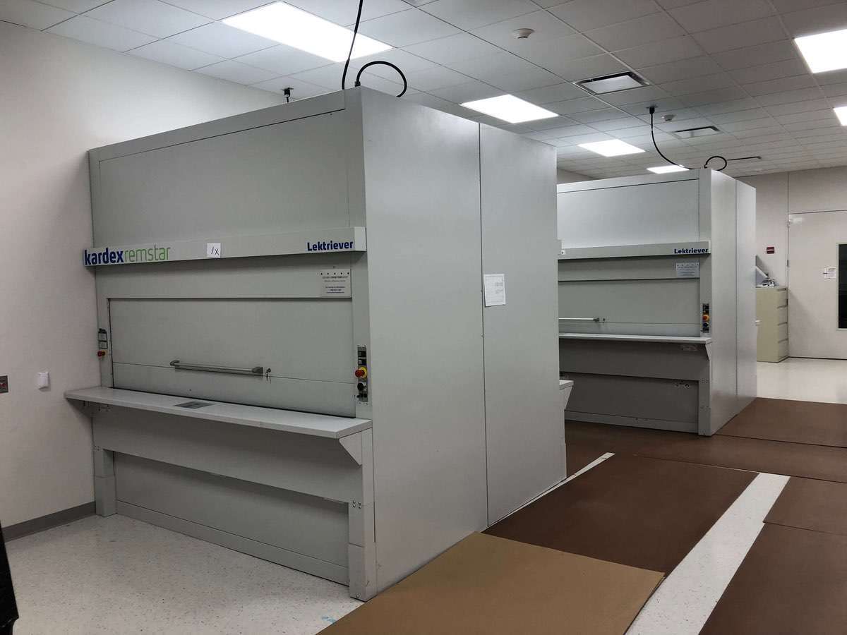 Automated filing cabinets for government records