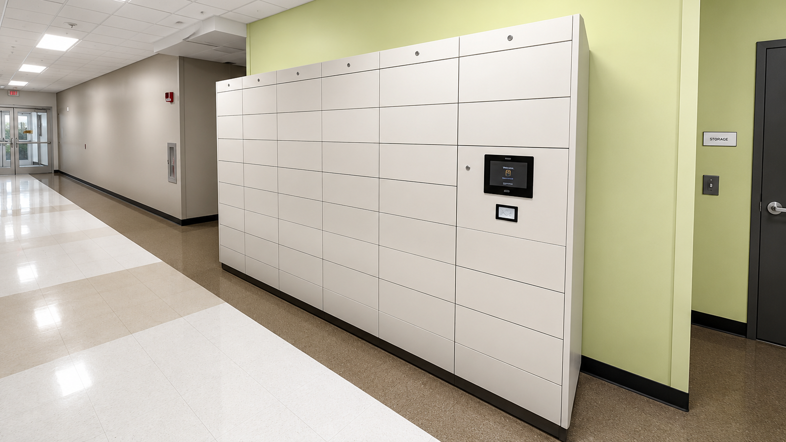 Smart locker system for dental instrument kit distribution at the University of Houston School of Dentistry