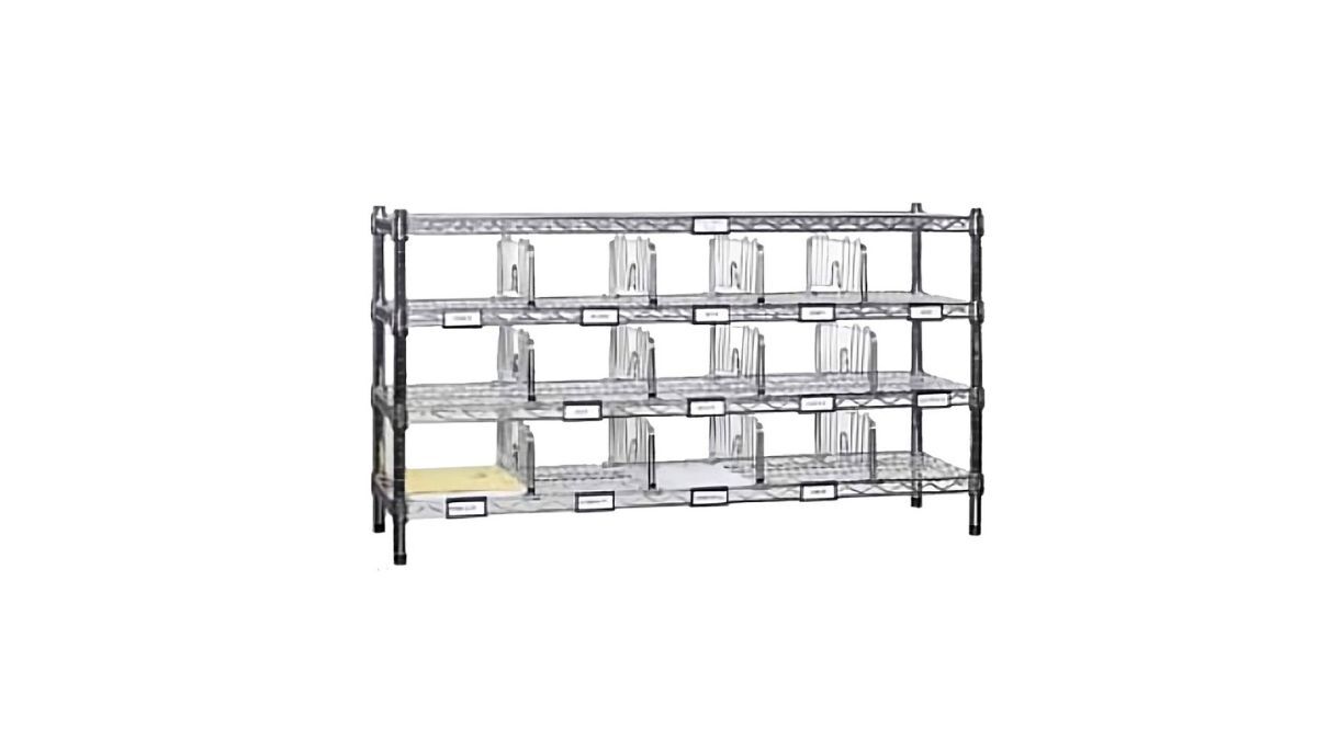 Mail Sorting Rack