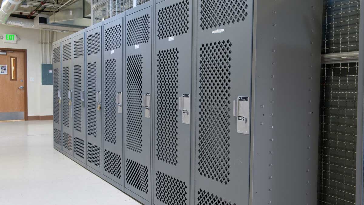Custom-configured smart parcel locker integrated with existing systems