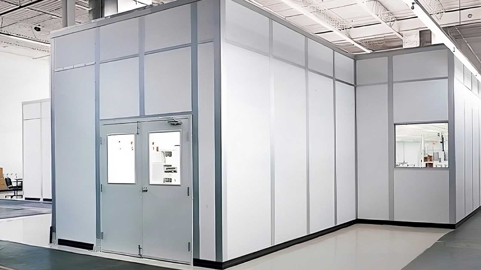 Modular grow room concept for controlled environment farming support spaces