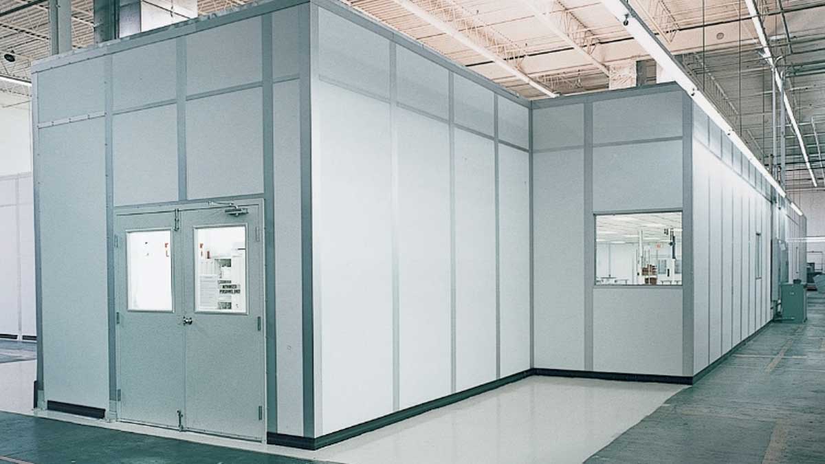 prefabricated modular cleanroom units