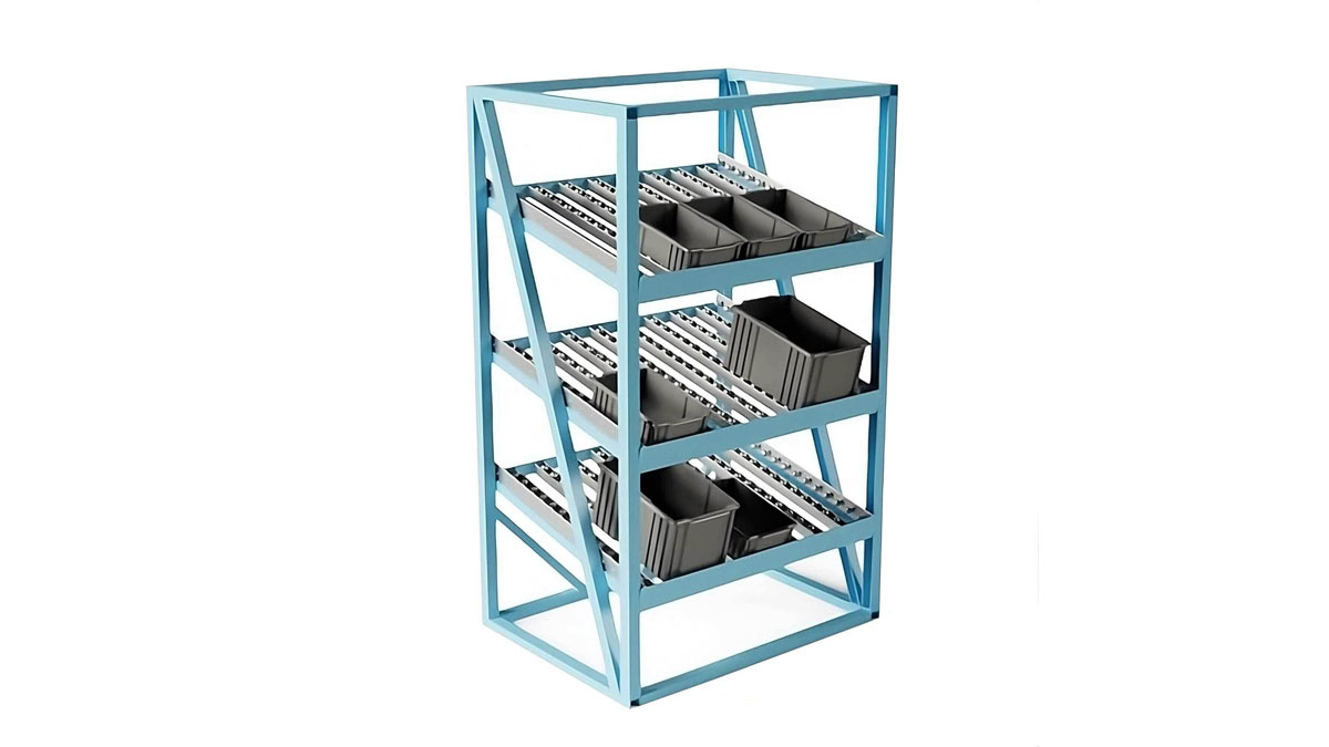 Gravity flow racks provide a reliable solution for organizing and picking inventory in warehouses