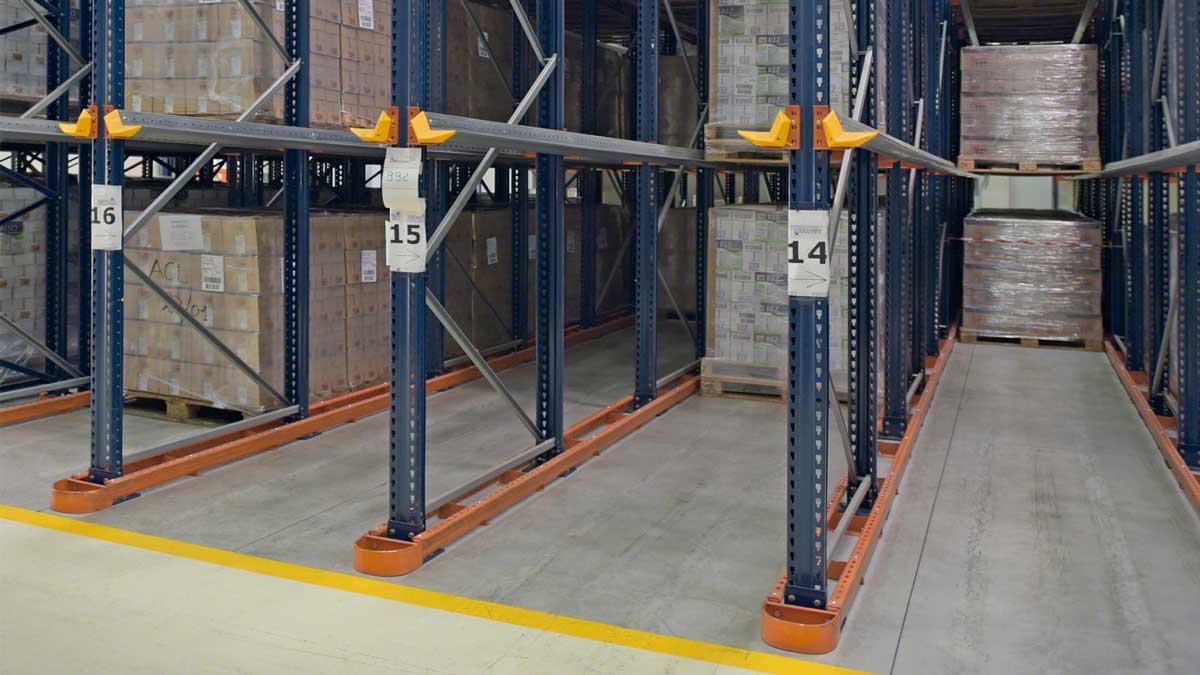 low bay pallet racking multi-bay