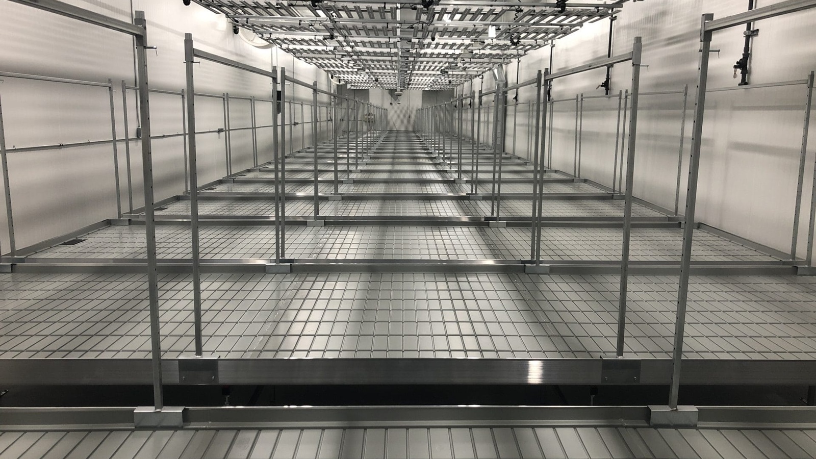 Rolling and tracked bench systems for greenhouse and indoor farming applications