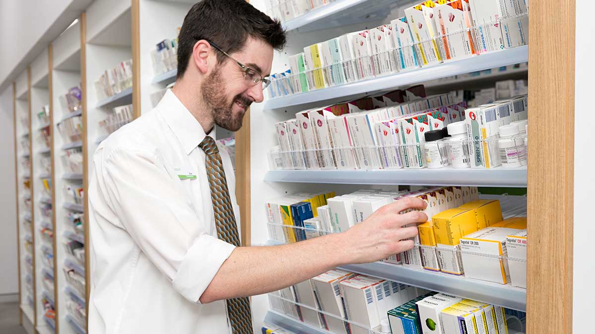 versatile pharmacy storage shelves designed for secure medication organization