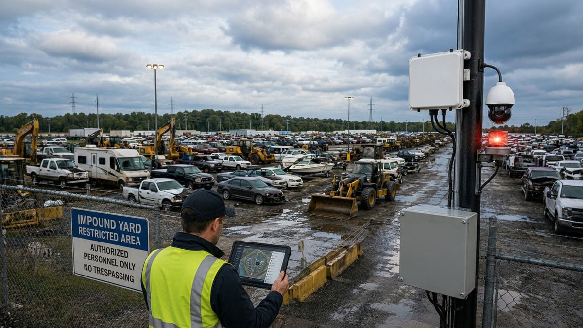 Using handheld RFID scanner in an outdoor setting