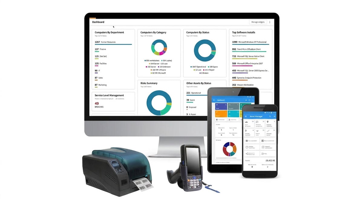 File Tracker Software: RFID archive storage area with organized file shelves