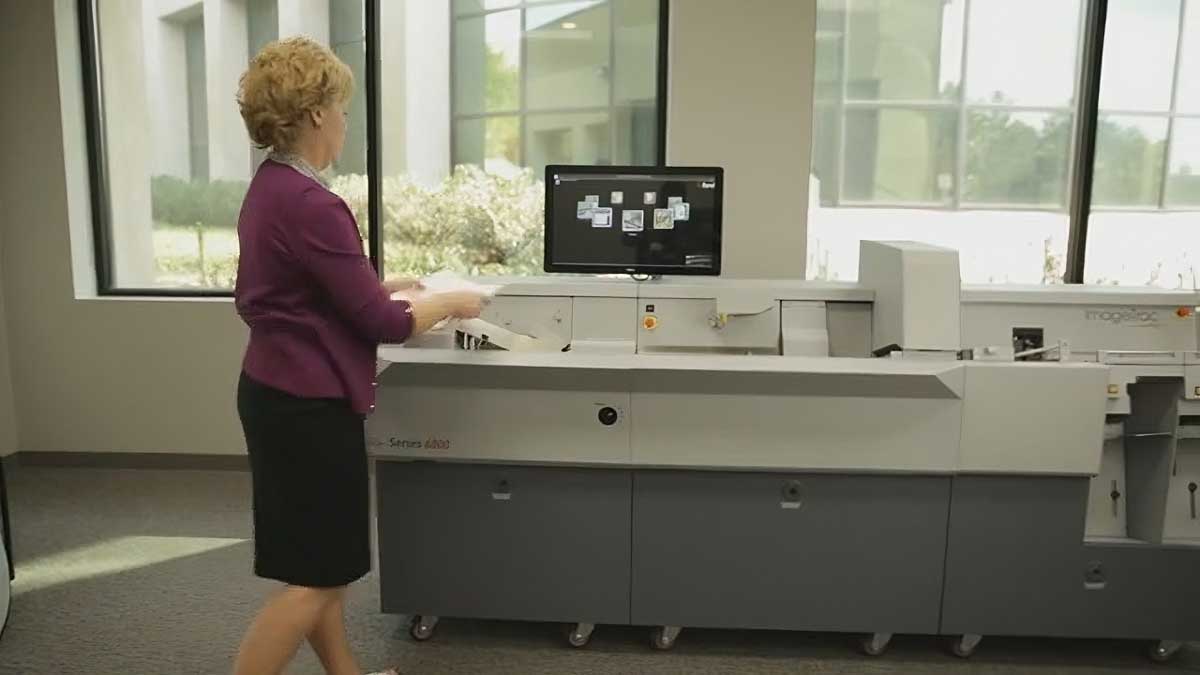 automated bulk document scanner converting medical and public records to digital files