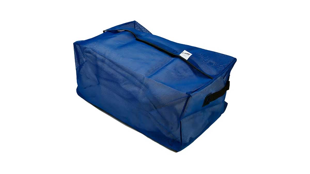 Ventilated property bag for stored inmate belongings