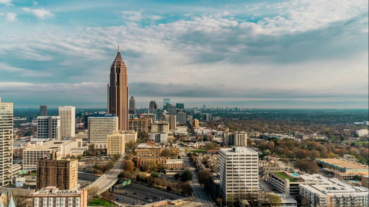 Atlanta, Georgia office or skyline