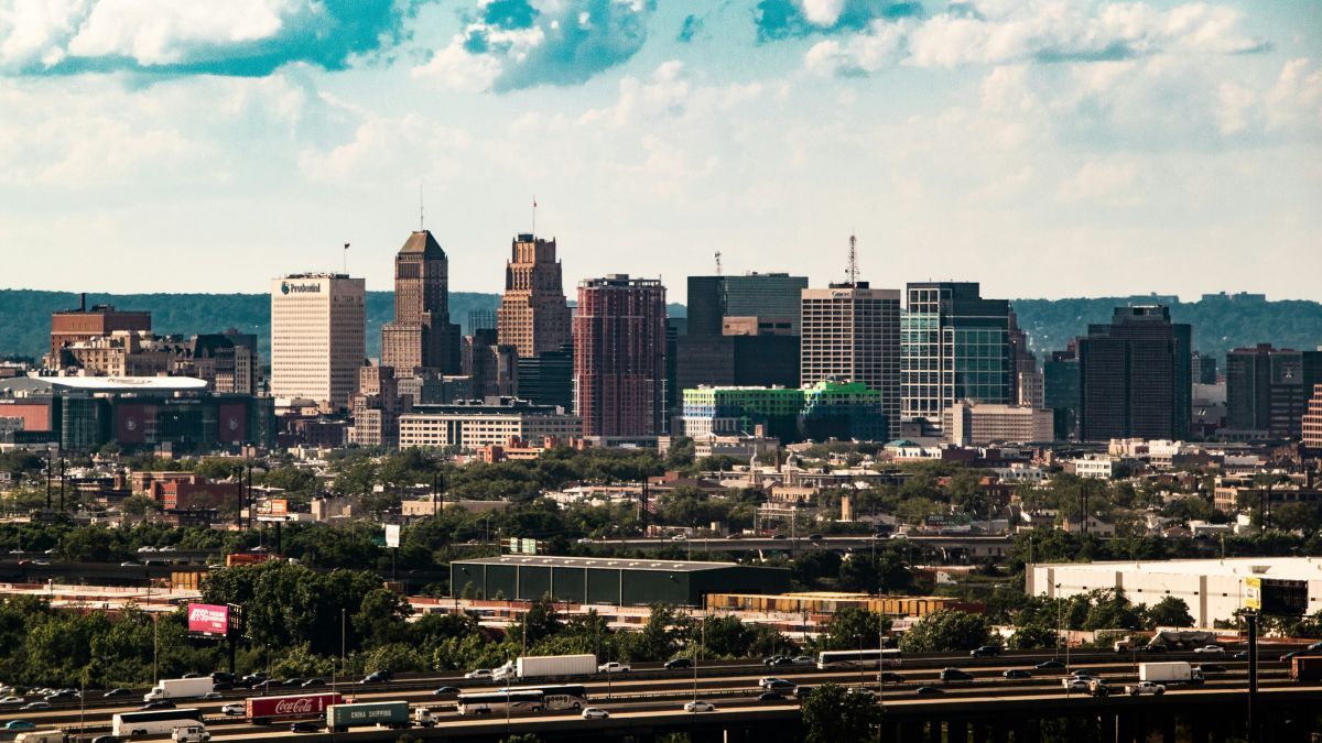 Newark, New Jersey city skyline