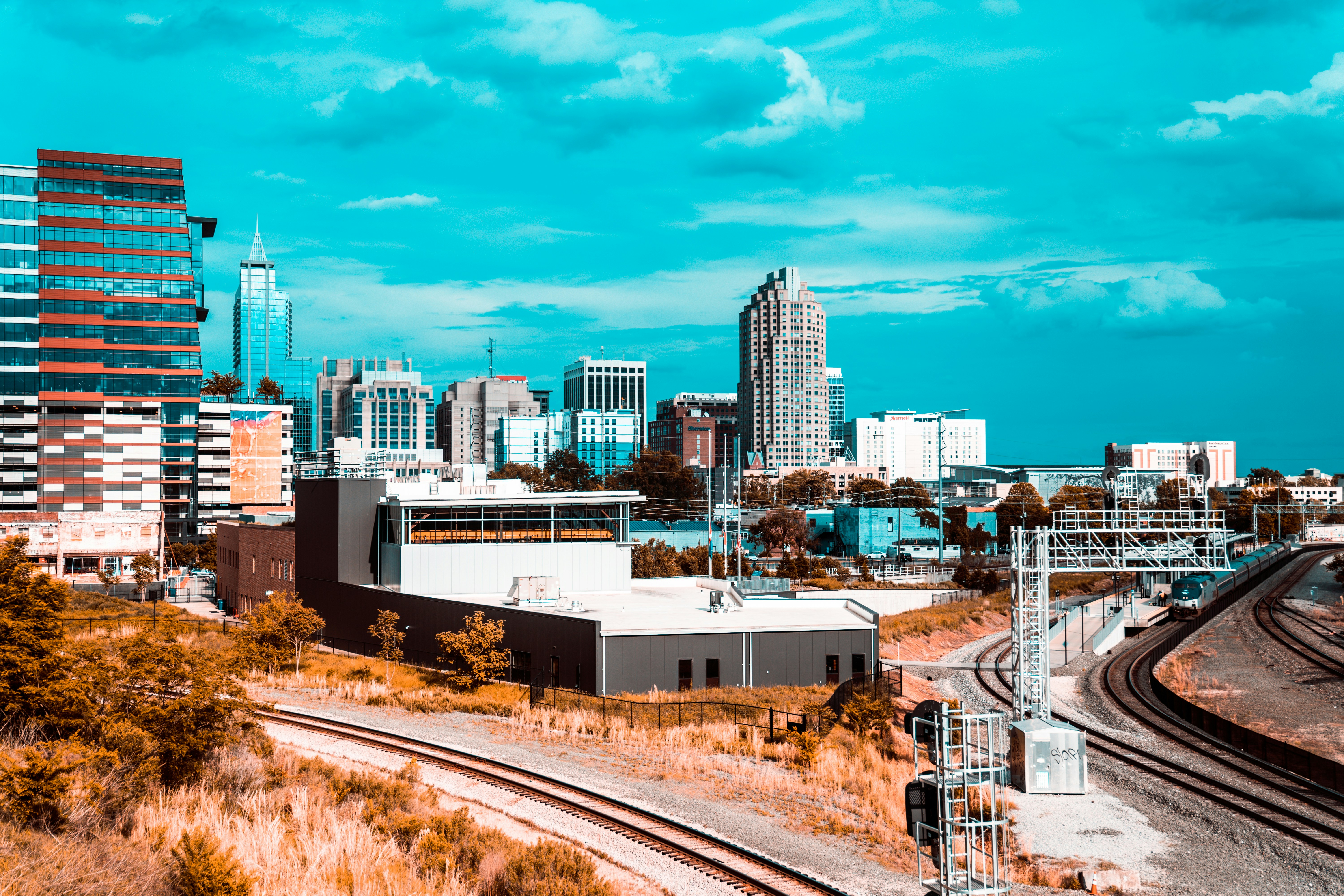 Raleigh, North Carolina office or skyline
