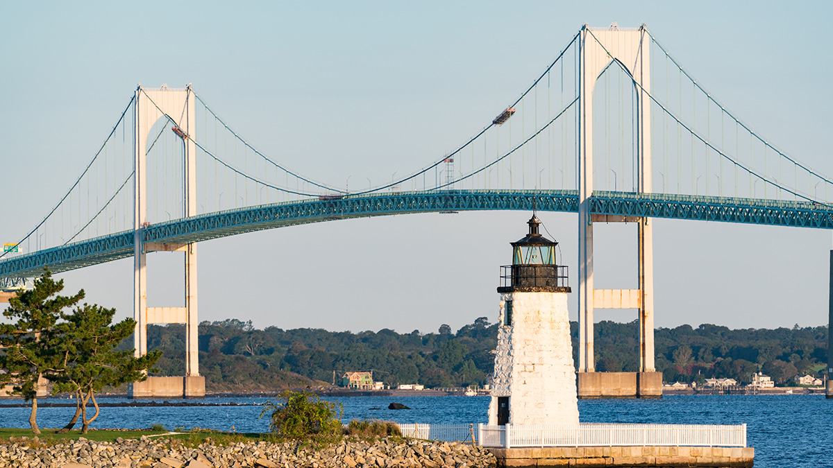 Newport, Rhode Island office or skyline