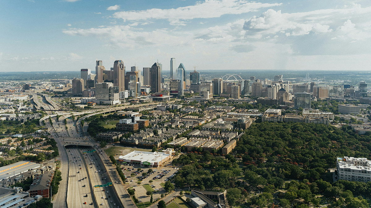 Dallas, Texas office or skyline